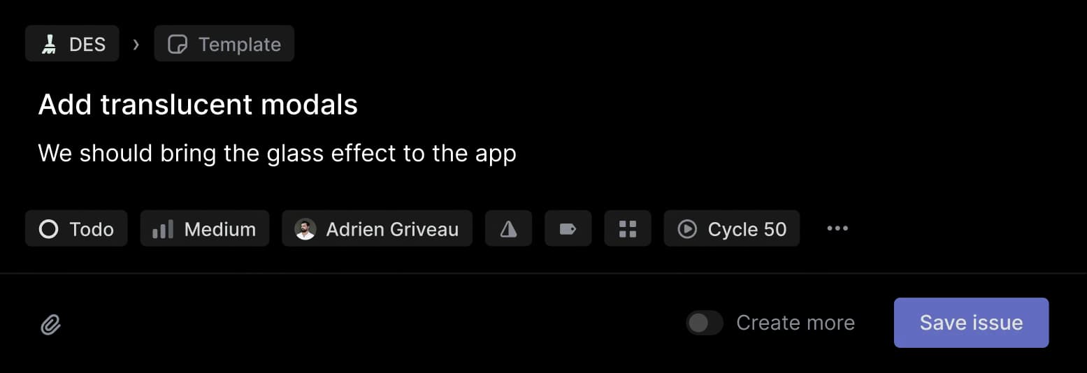 Create tasks in seconds, discuss issues in context, and breeze through your work in views tailored to you and your team.